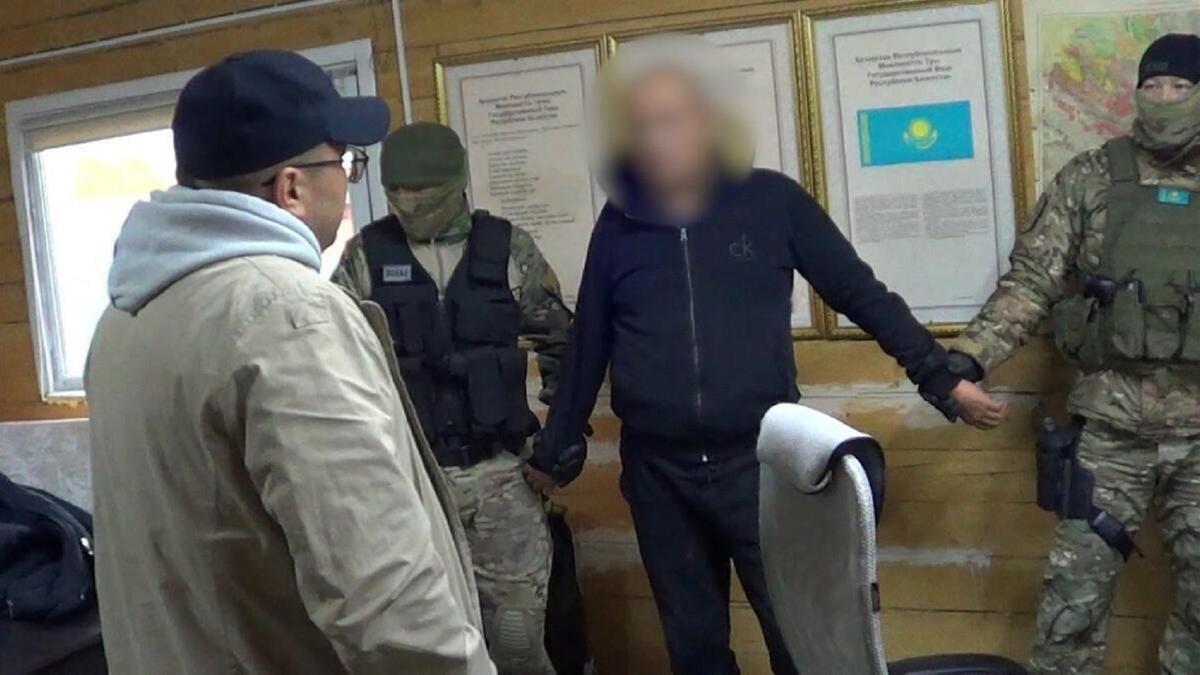 Ұсталған криминалитет өкілі