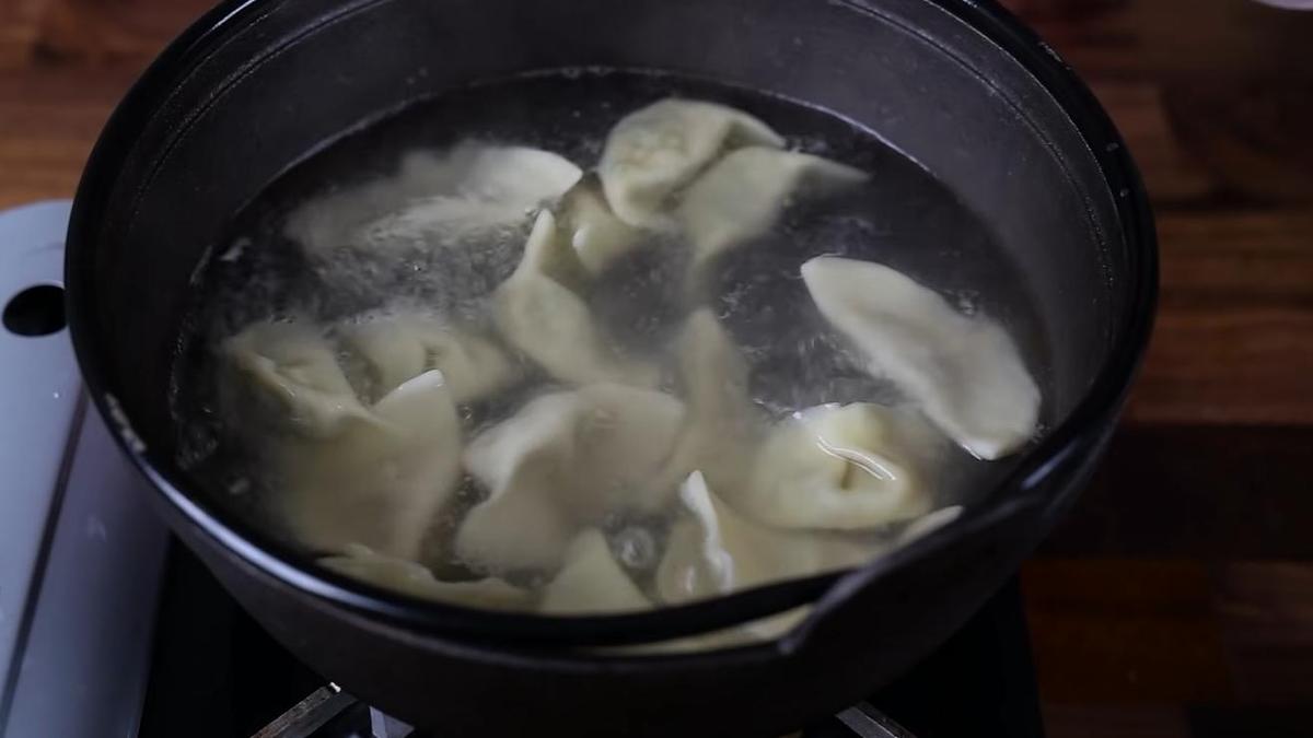 Варка пельменей