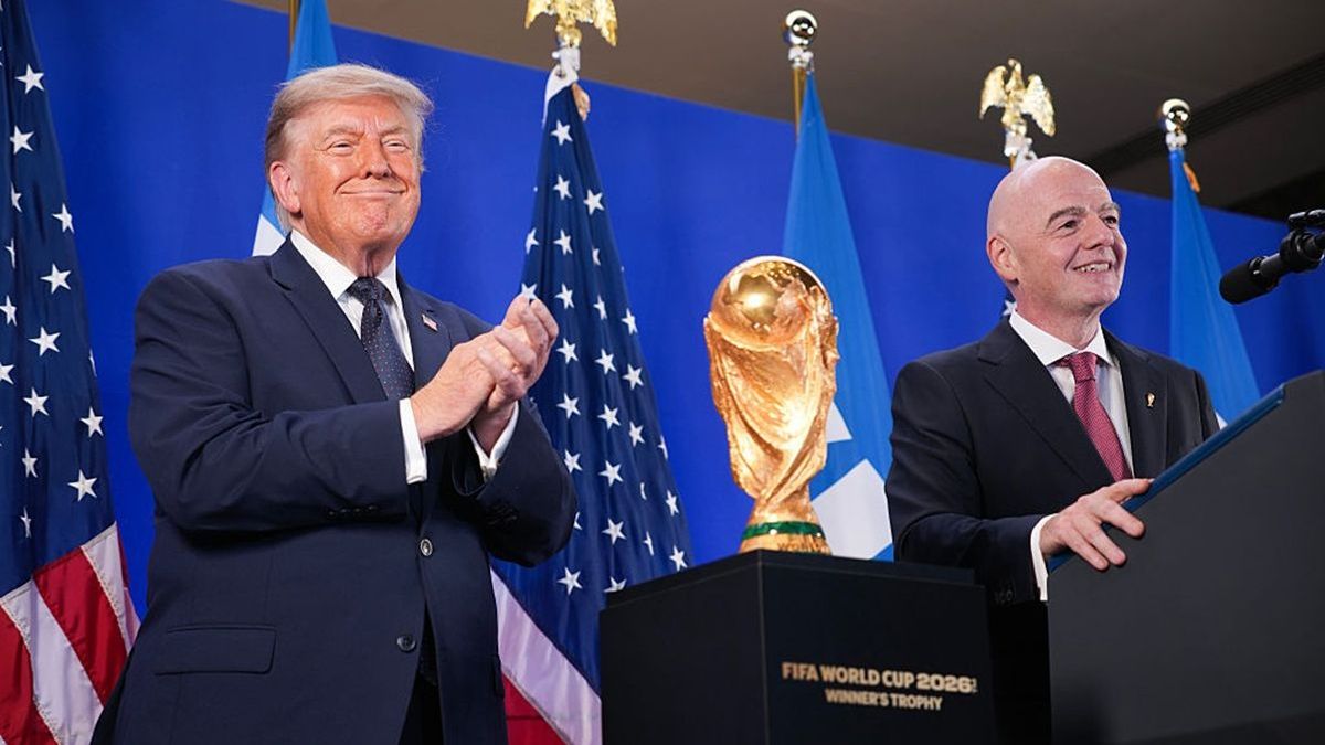 Дональд Трамп и Джанни Инфантино