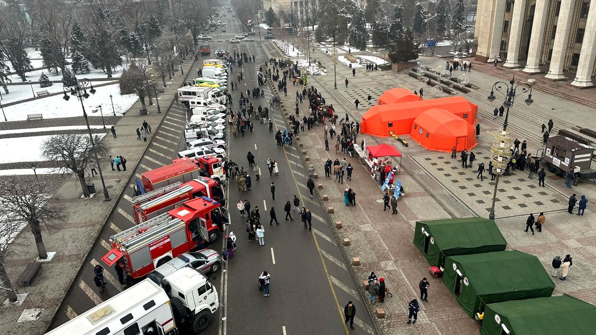 Площадь "Астана" в Алматы