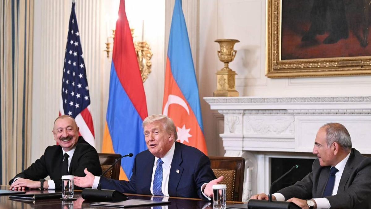 Ильхам Алиев, Никол Пашинян, Дональд Трамп