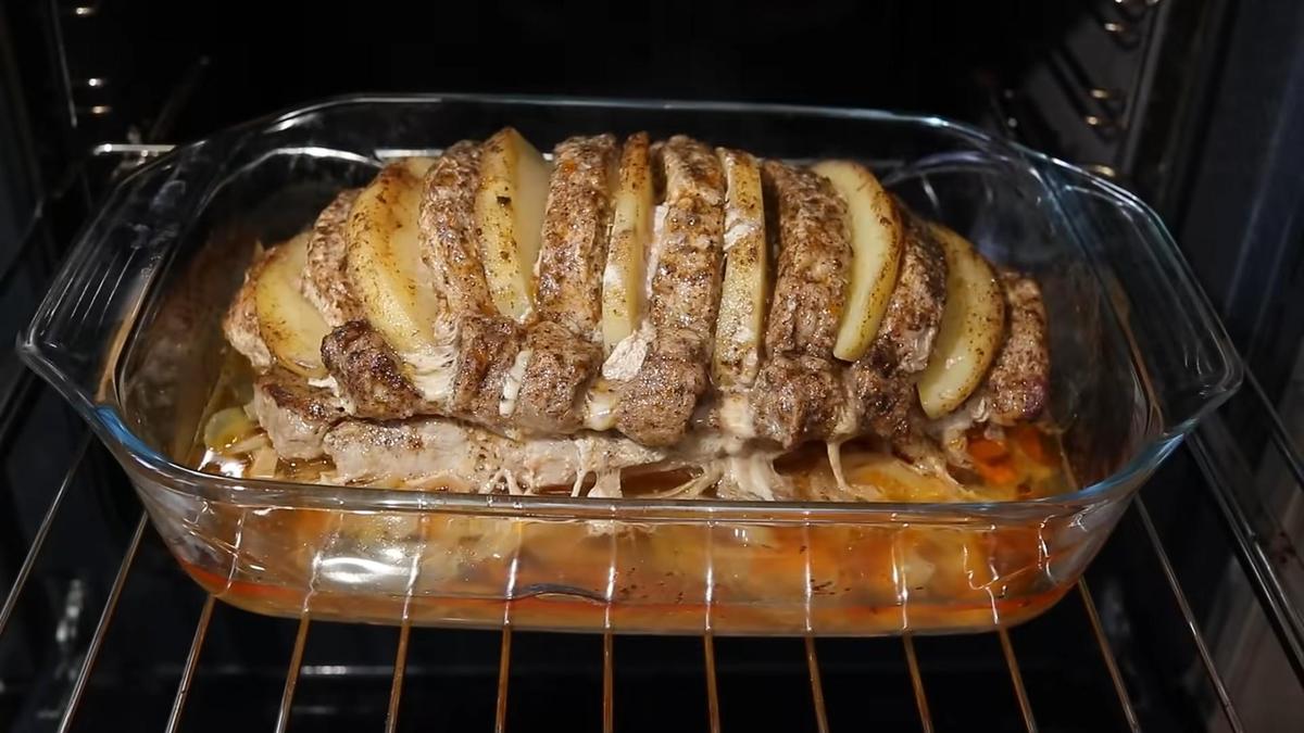 Свинина с картофелем в духовом шкафу