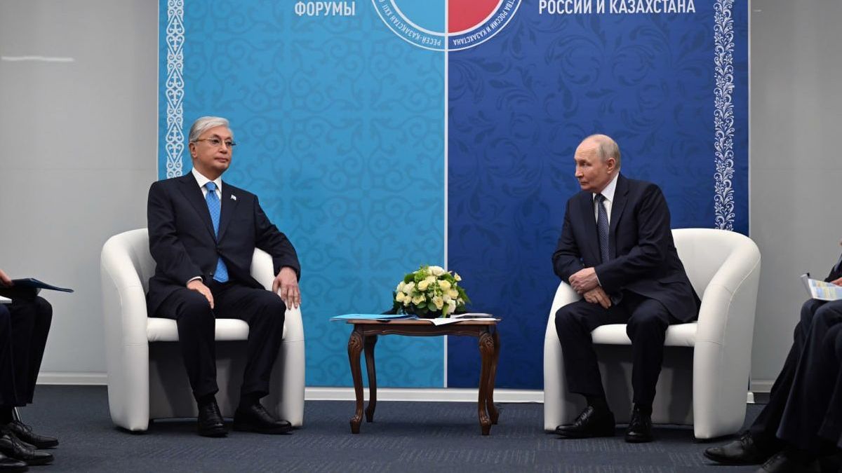 Тоқаев пен Путин