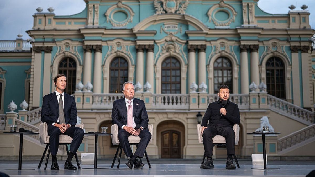 Джаред Кушнер, Стив Уиткофф и Владимир Зеленский