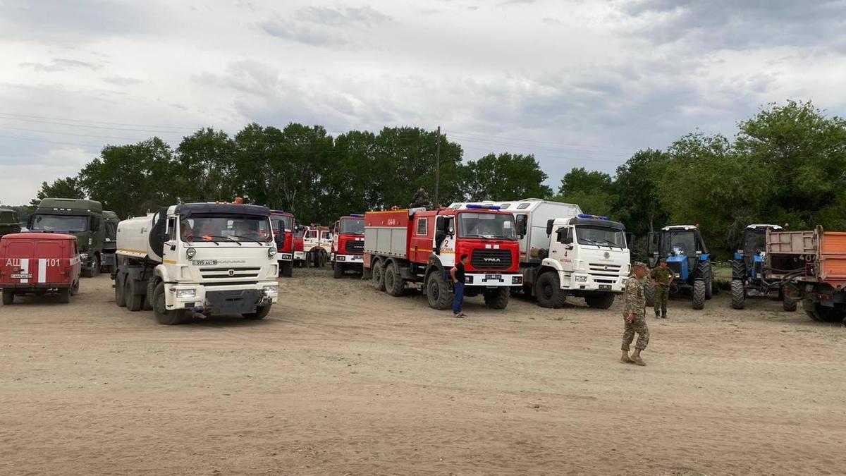 Пожарная техника в Семее