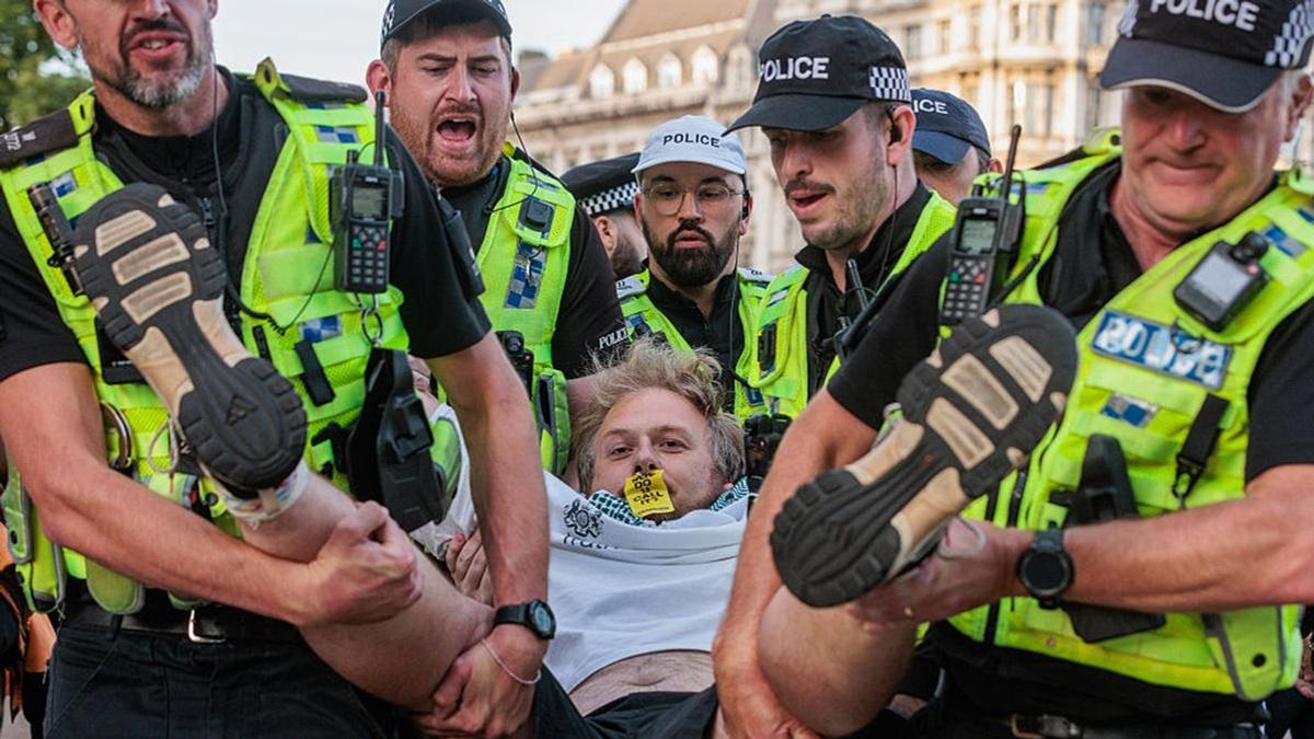 Задержания в Великобритании