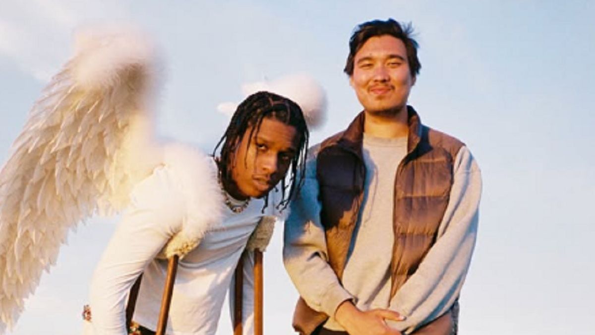Айсултан Сеитов и рэпер A$AP Rocky