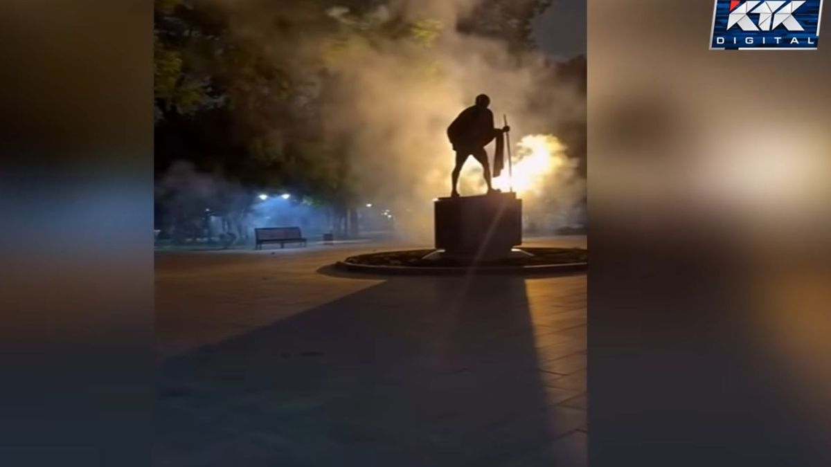 Салют в парке