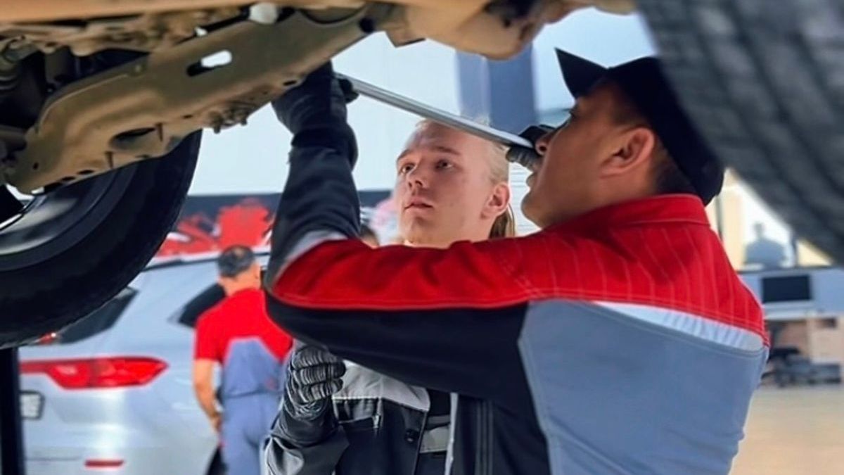 Студент на обучении