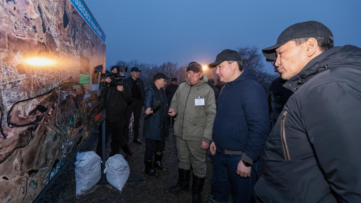 Олжас Бектенов в Петропавловске