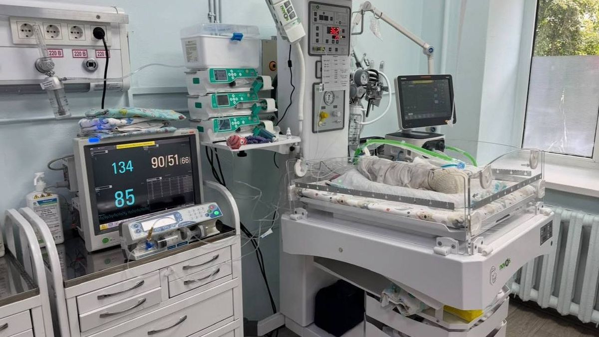 Ребенок в перинатальном центре