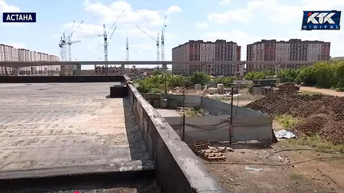 Двор ЖК в Астане
