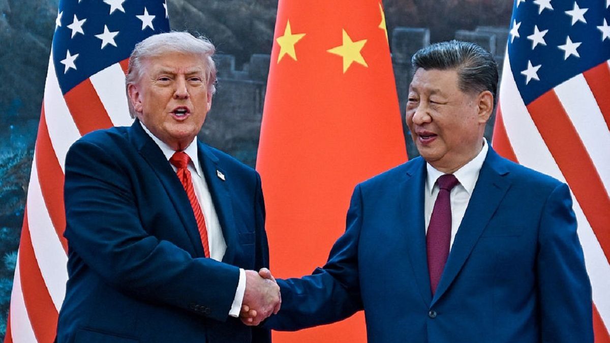 Дональд Трамп и Си Цзиньпин