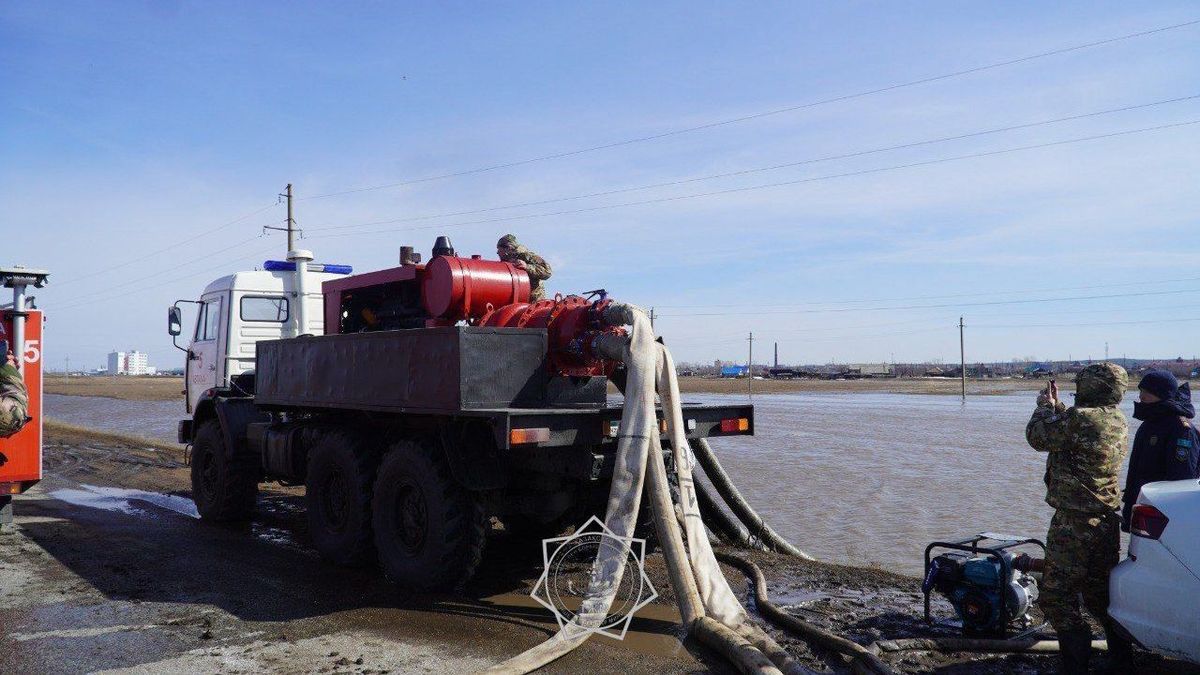 Паводки в Акмолинской области