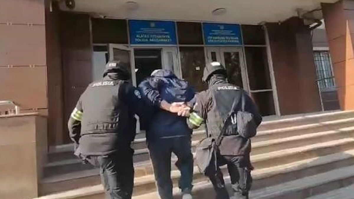 Задержание мужчины