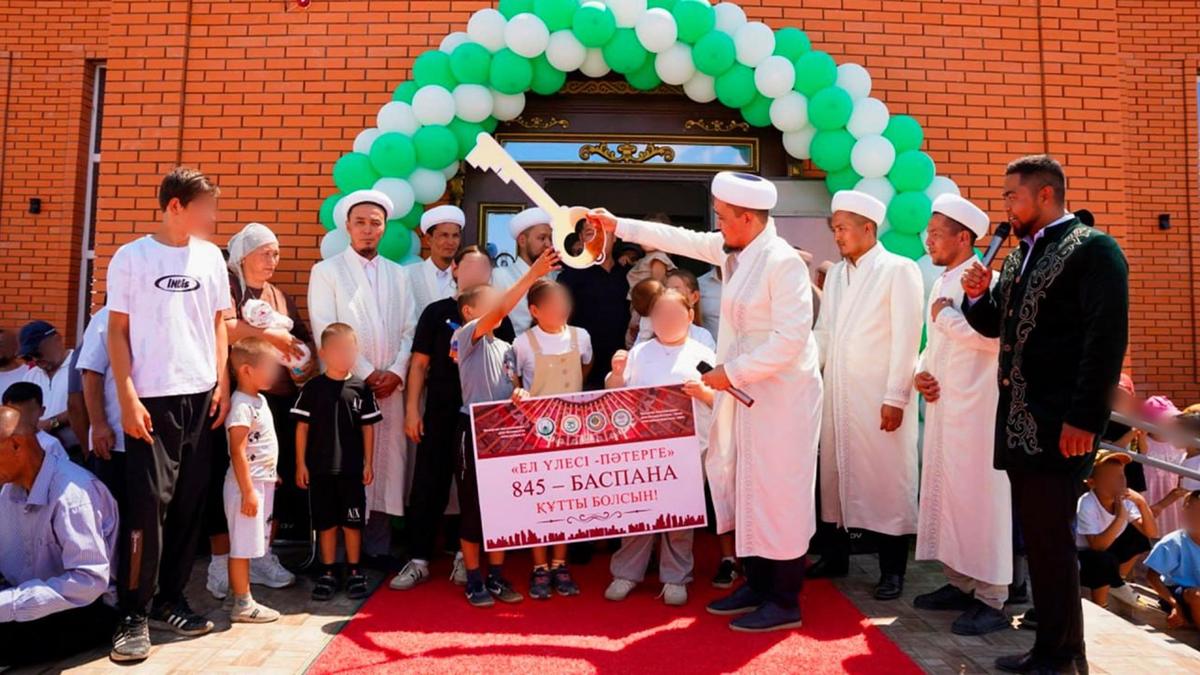 Ақтөбе облысында 12 балалы отбасыға баспана берілді