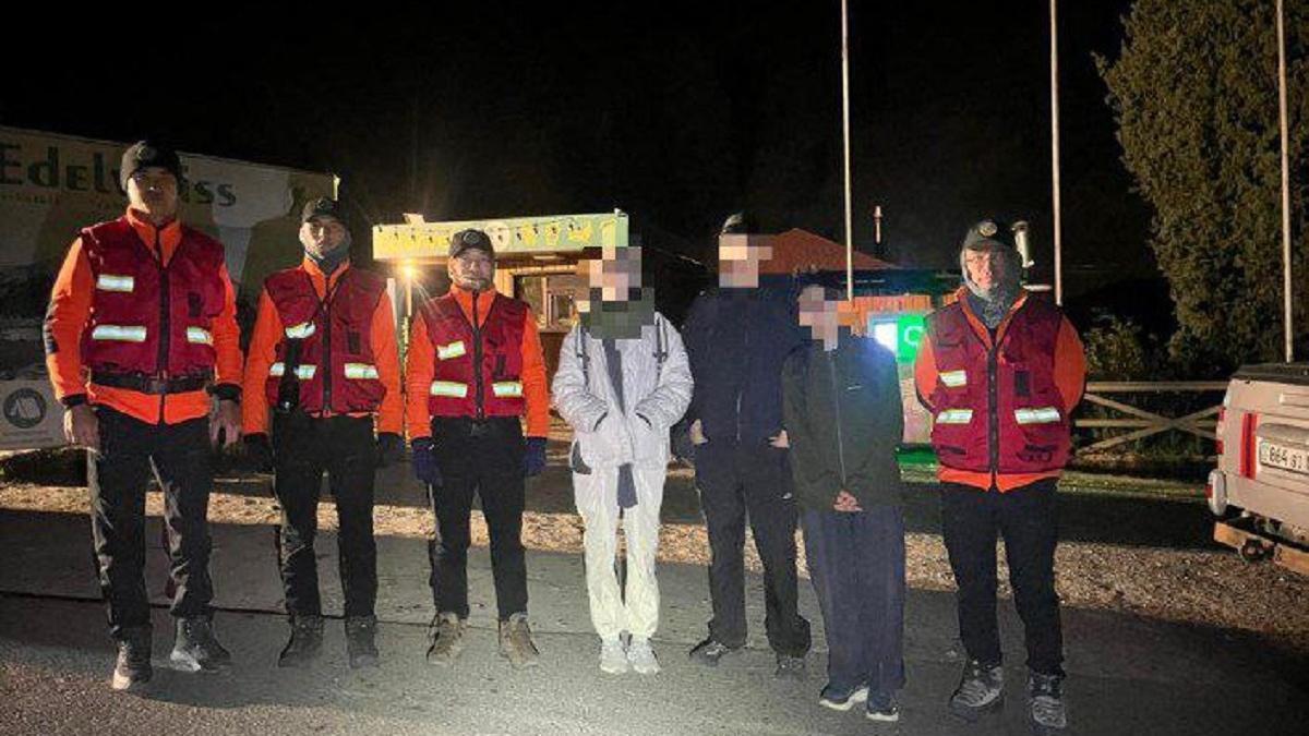 Спасенные туристы