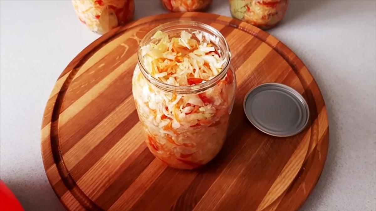 капуста в банке