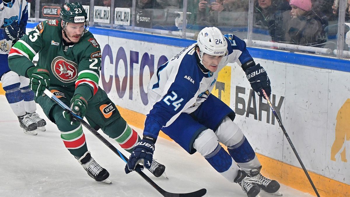 Матч "Ак Барс" - "Барыс"