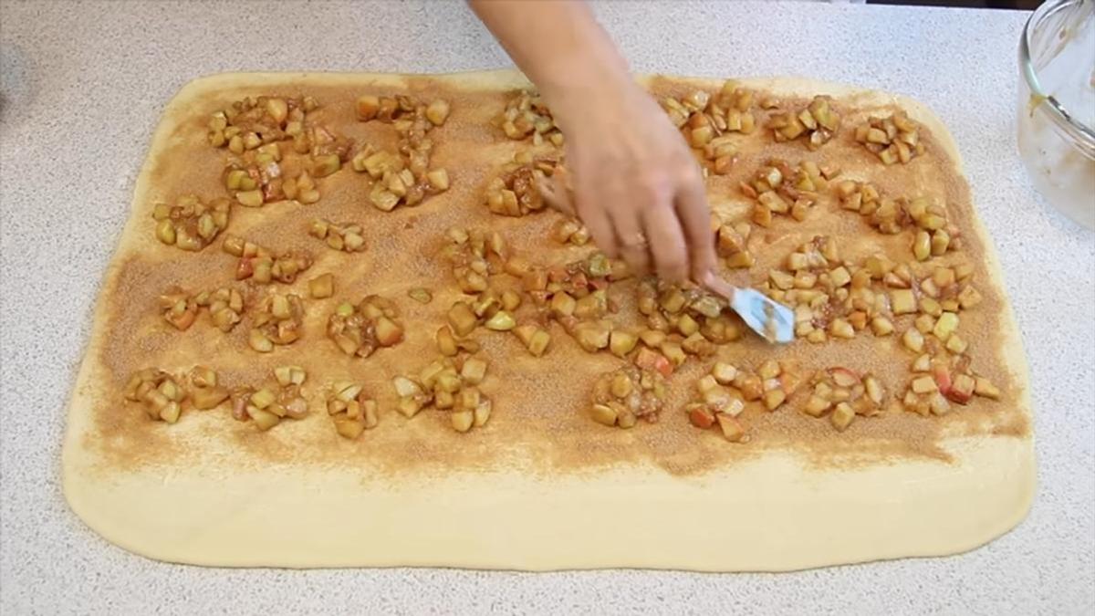 Тесто с начинкой