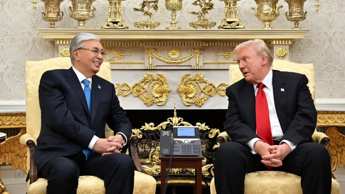 Касым-Жомарт Токаев и Дональд Трамп