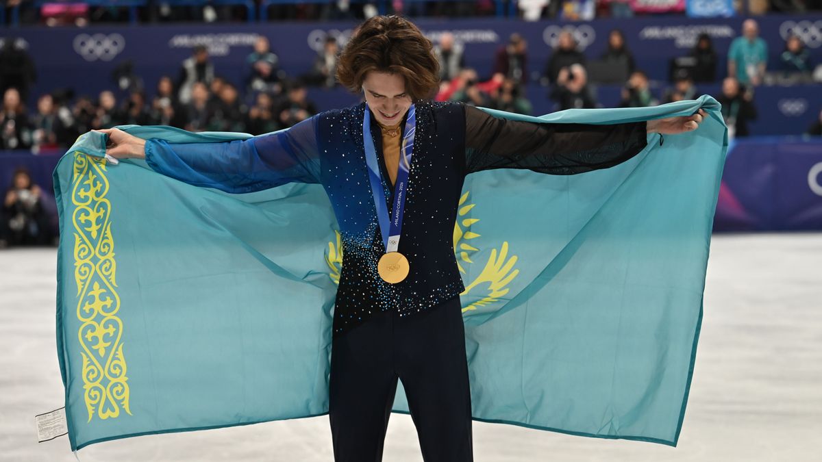 Казахстанский фигурист Михаил Шайдоров