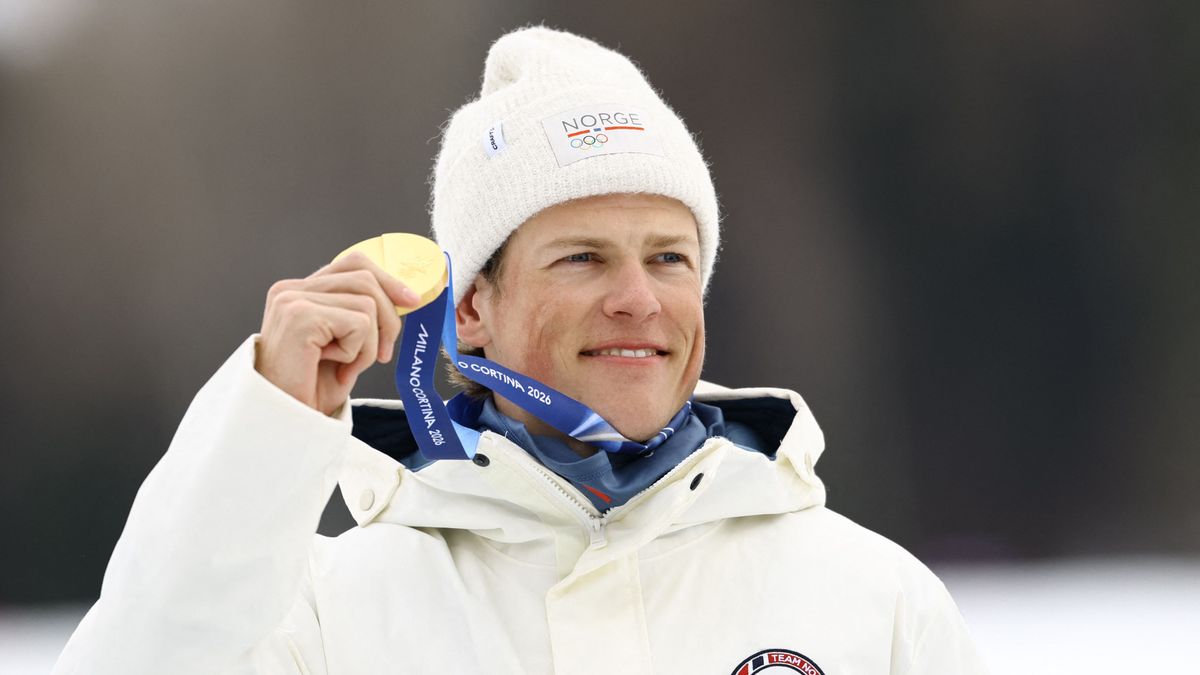 Норвежский лыжник Йоханнес Клебо