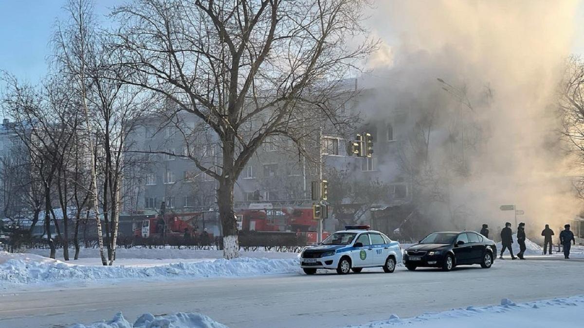 Взрыв в Петропавловске