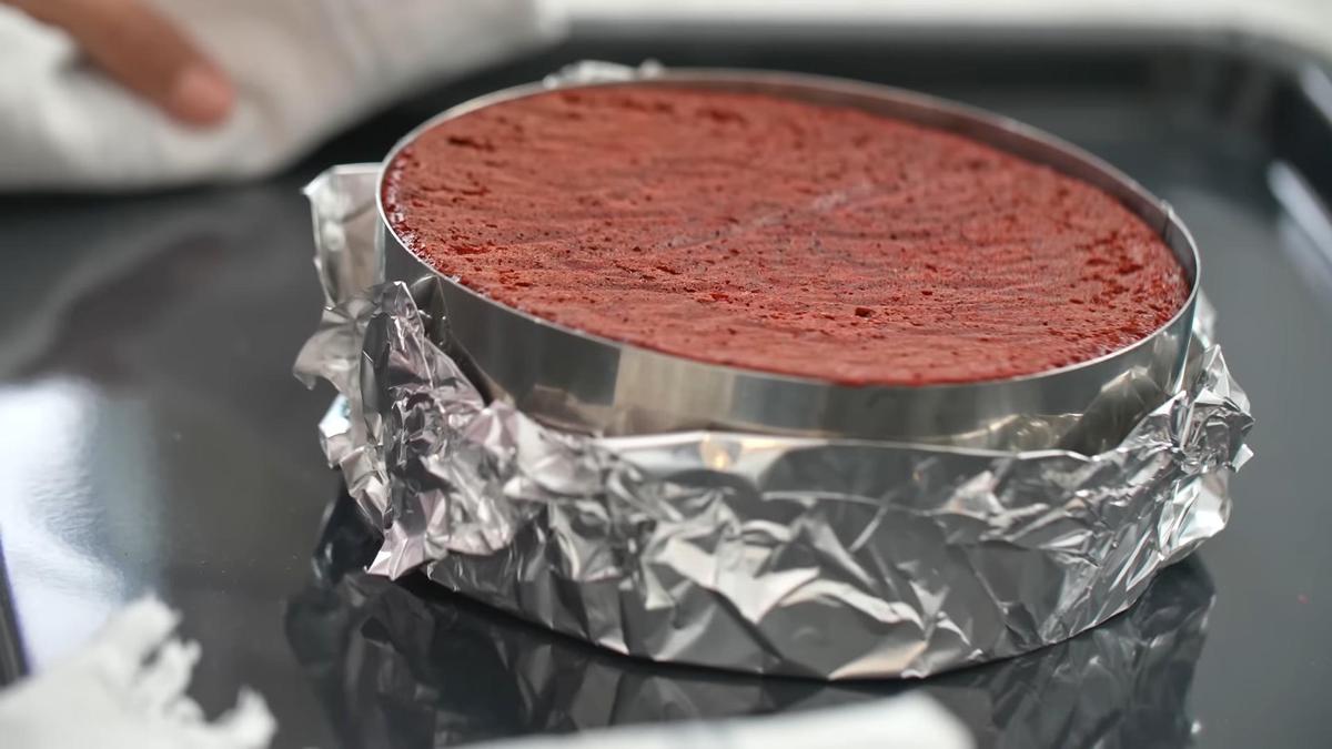 Бисквит для торта «Красный бархат»