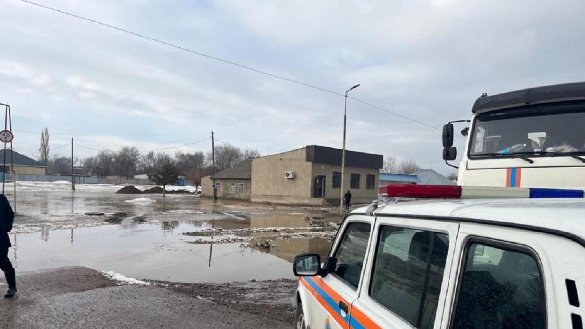 Подтопления в Жамбылской области