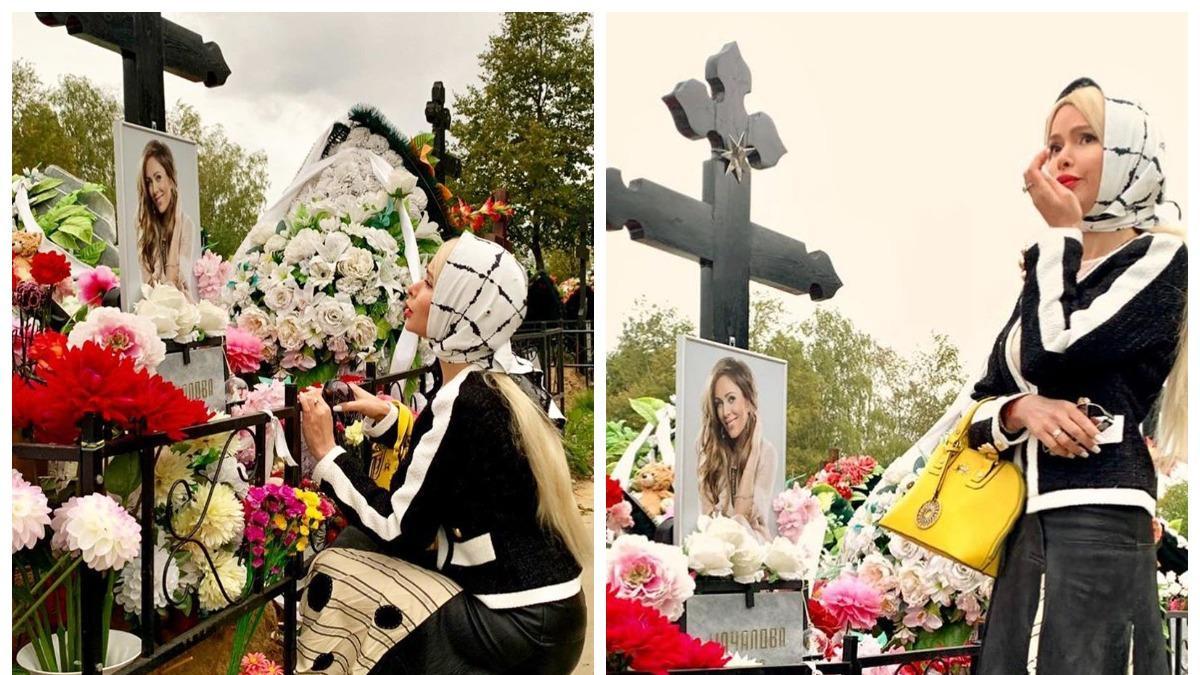 Фото с похорон юлии началовой вблизи гроба