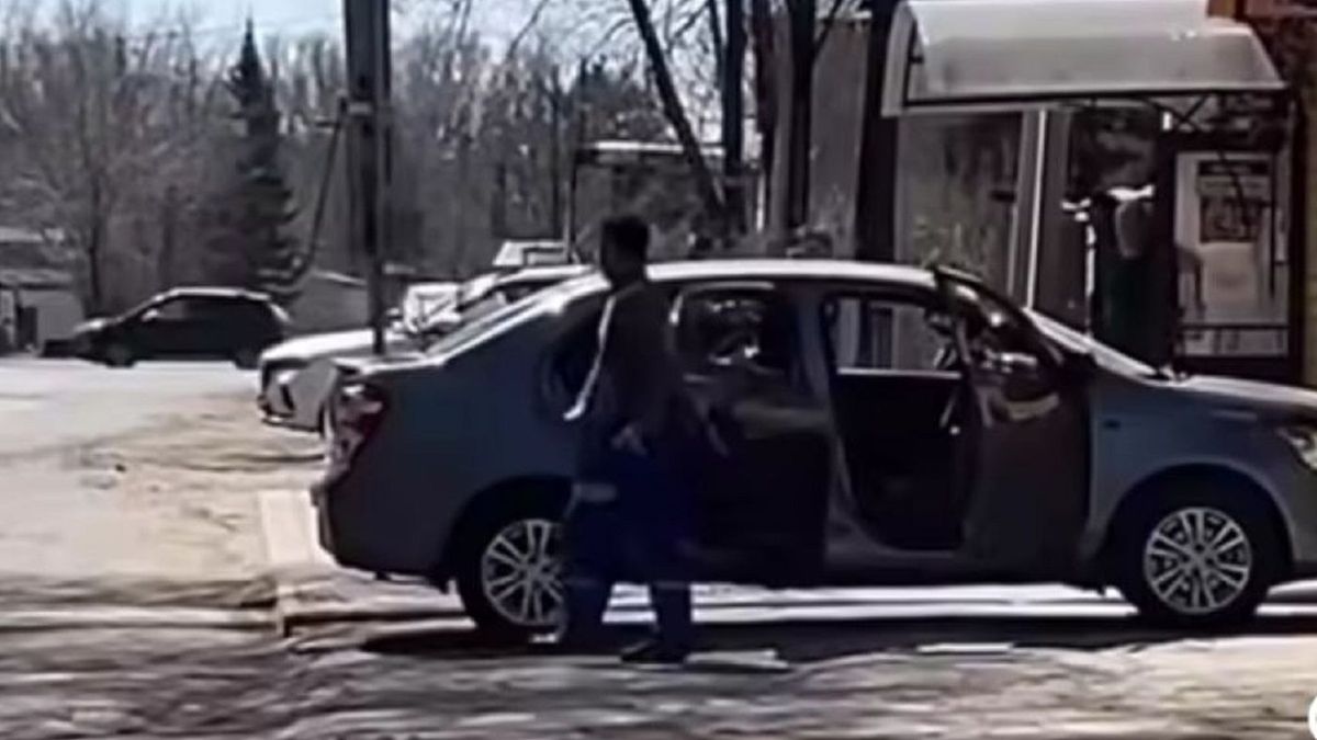 Мужчина разбил машину