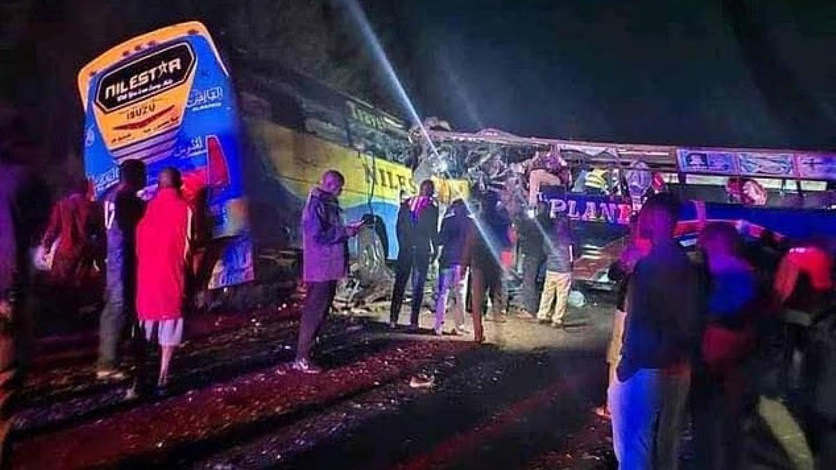 Массовое ДТП в Уганде