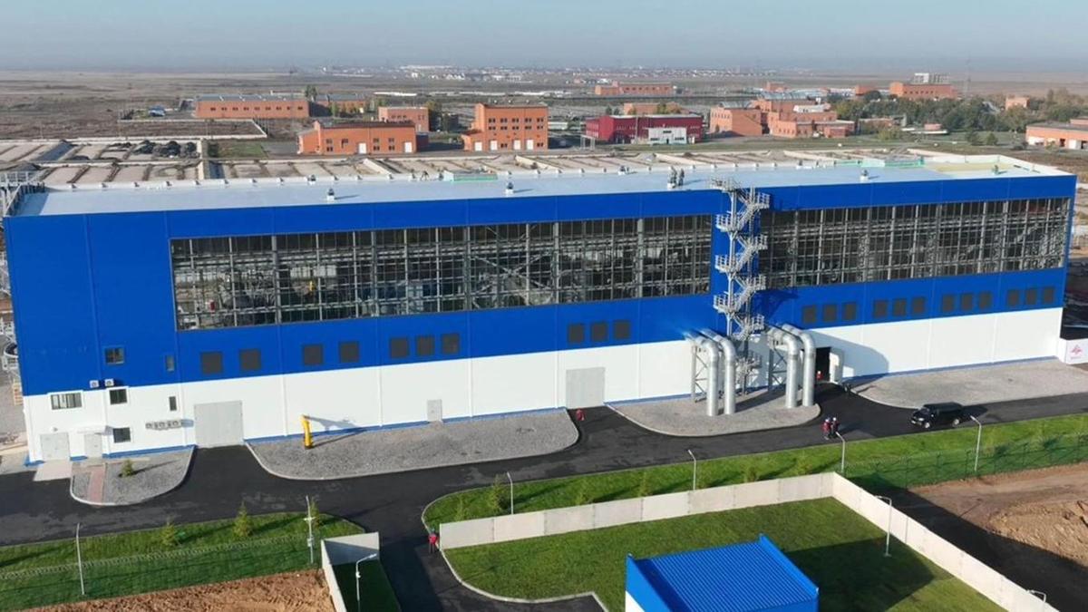 Газовая тепловая станция "Туран" Газовая тепловая станция "Туран"