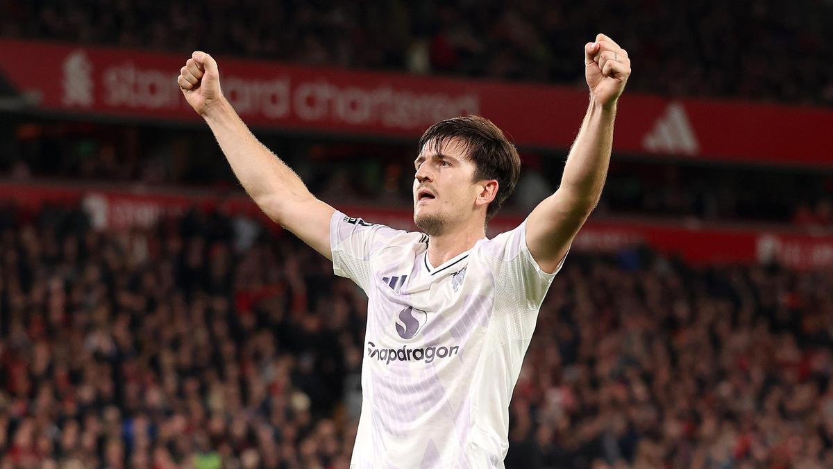 Английский футболист Харри Магуайр