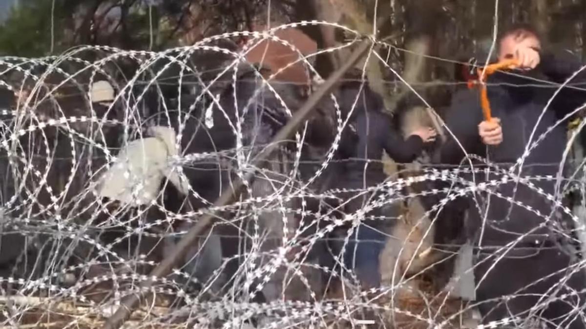 Нелегалы на польской границе