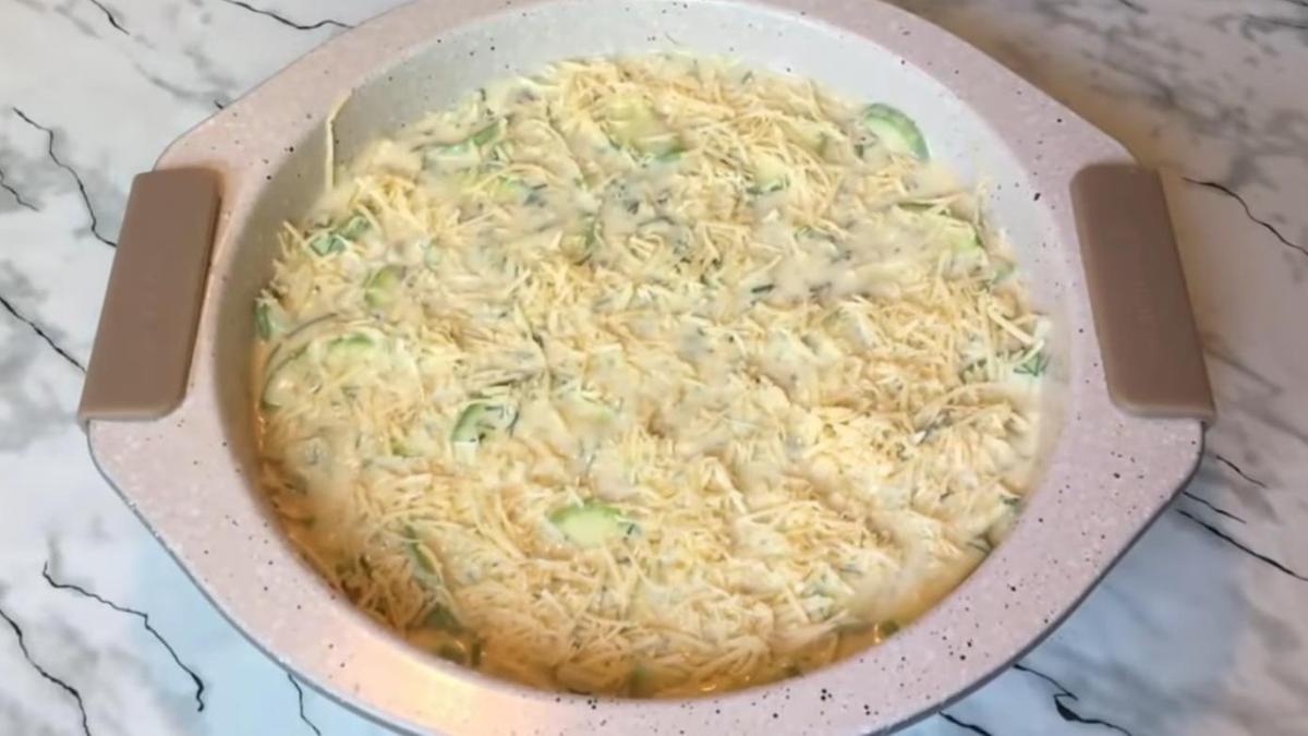 Пирог из кабачков