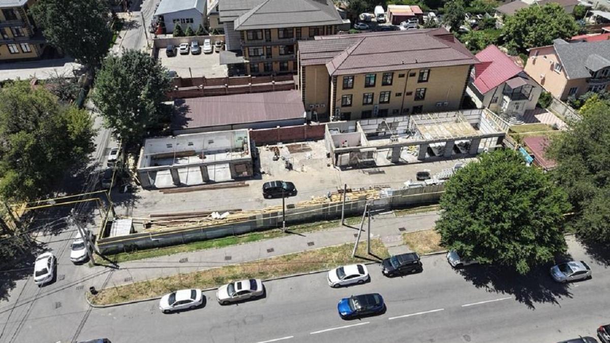 Место, где располагалась автомойка