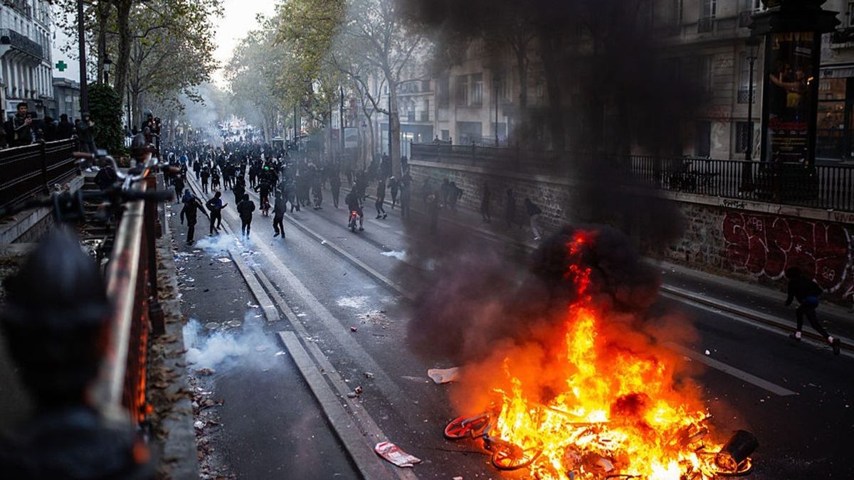 Протесты во Франции
