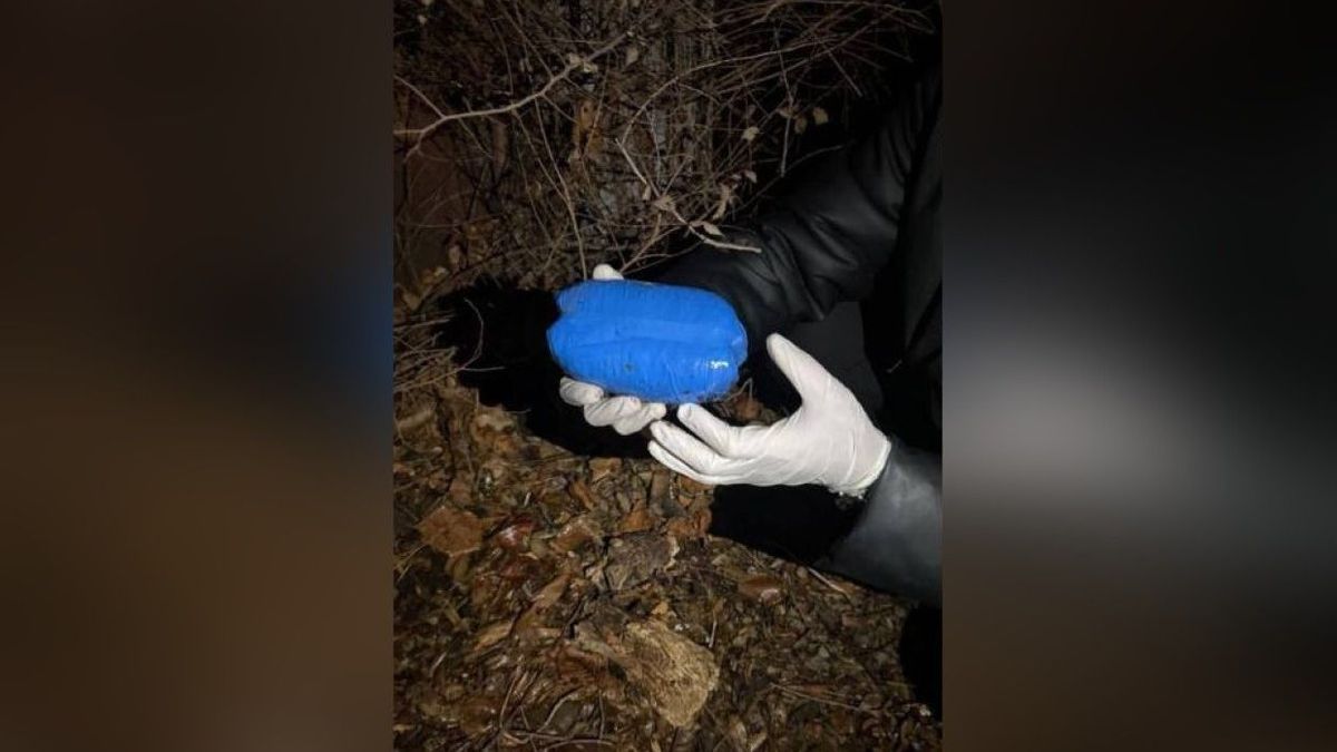 Наркотики нашли в тайнике