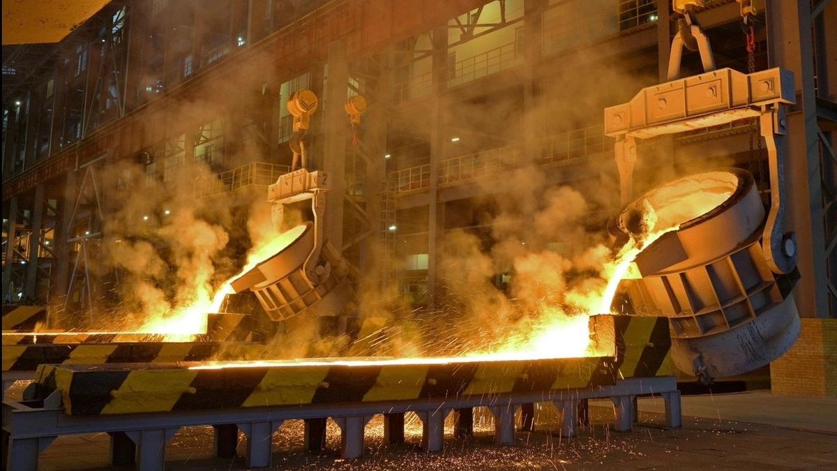 завод по производству ферросицилия в Экибастузе