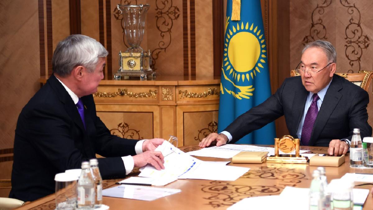 Назарбаев выразил благодарность Сапарбаеву