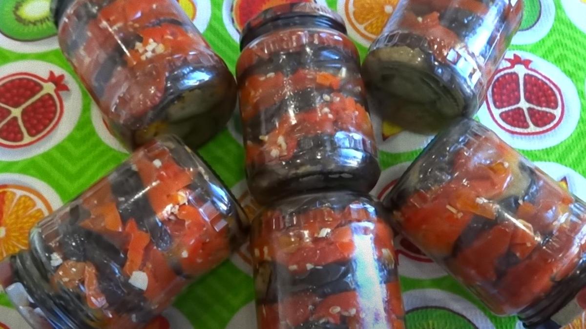 Баклажаны на зиму с помидорами: пошаговый рецепт с фото