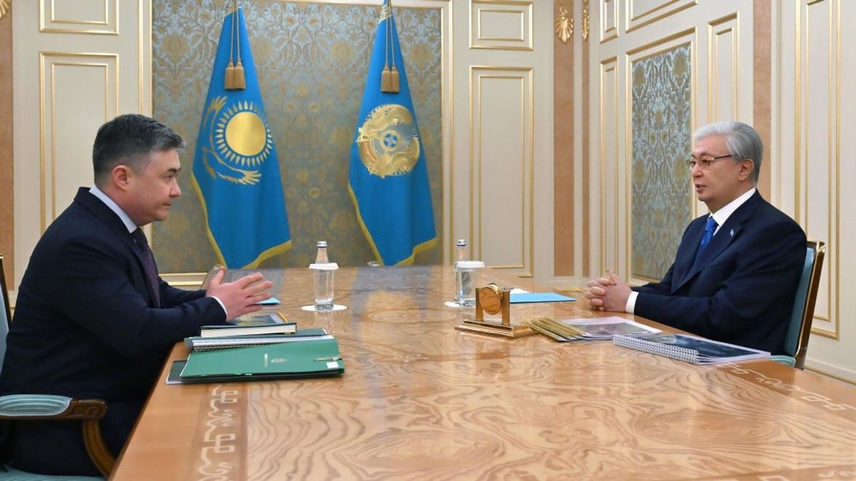 Касым-Жомарт Токаев и Тимур Сулейменов