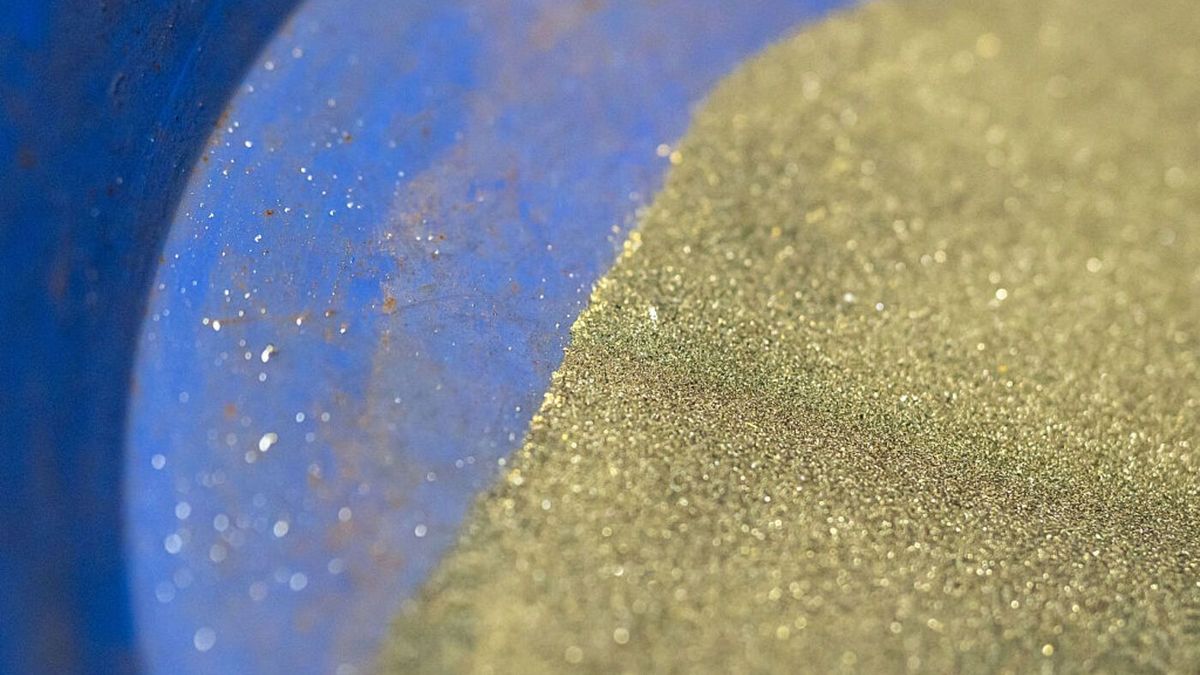 алтын өндірісі