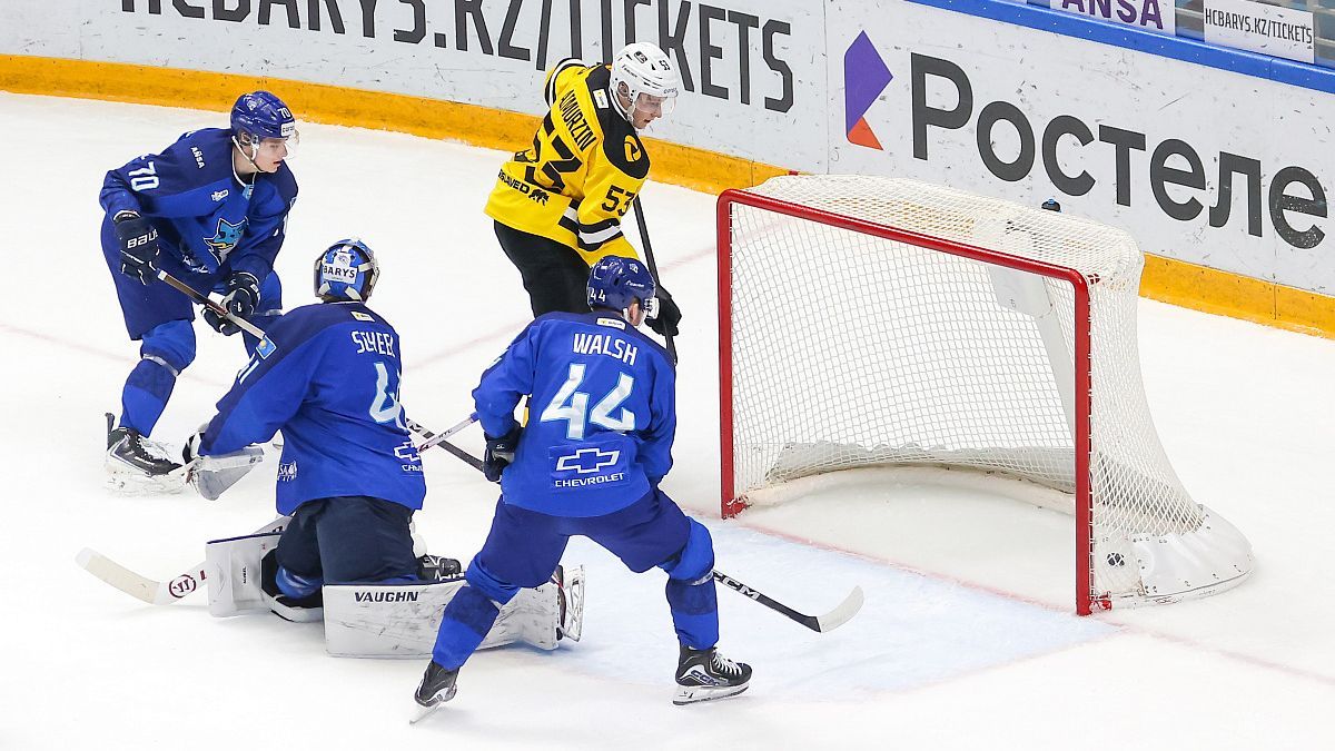 Матч "Барыса" и "Северстали" в сезоне 2025/26