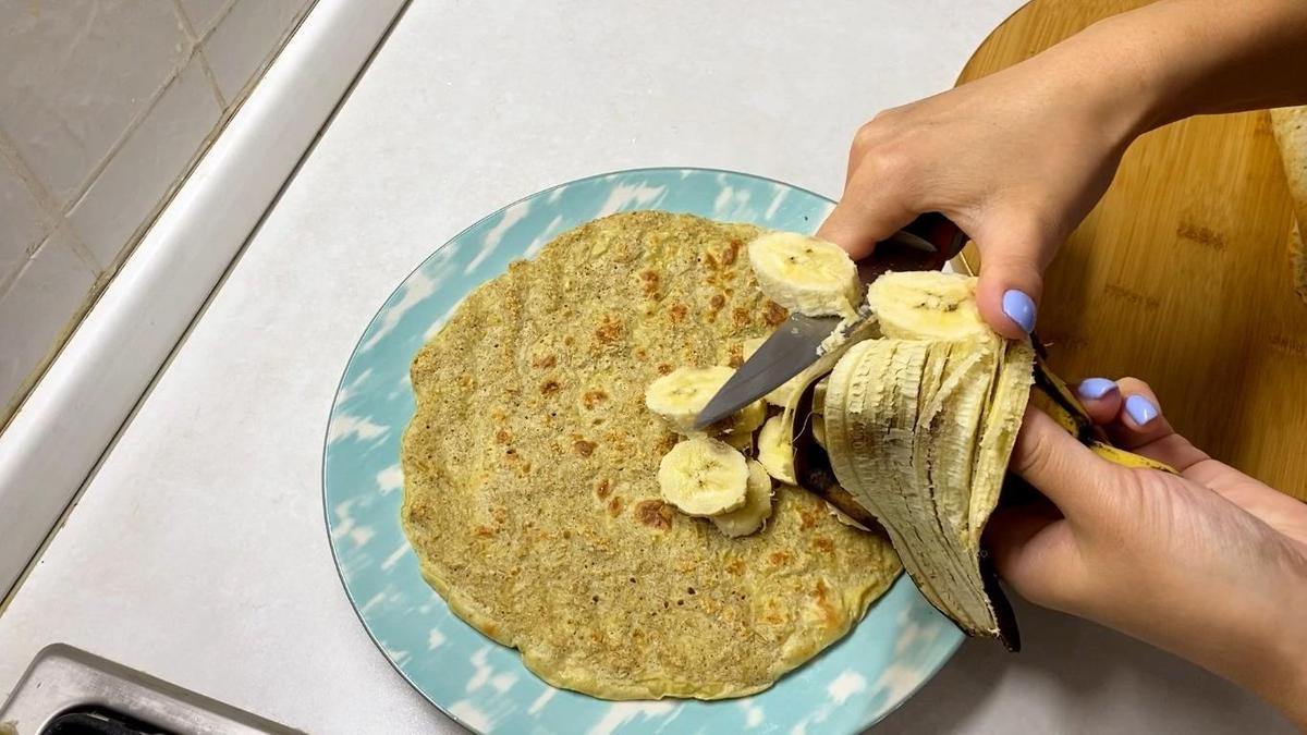Нарезание банана