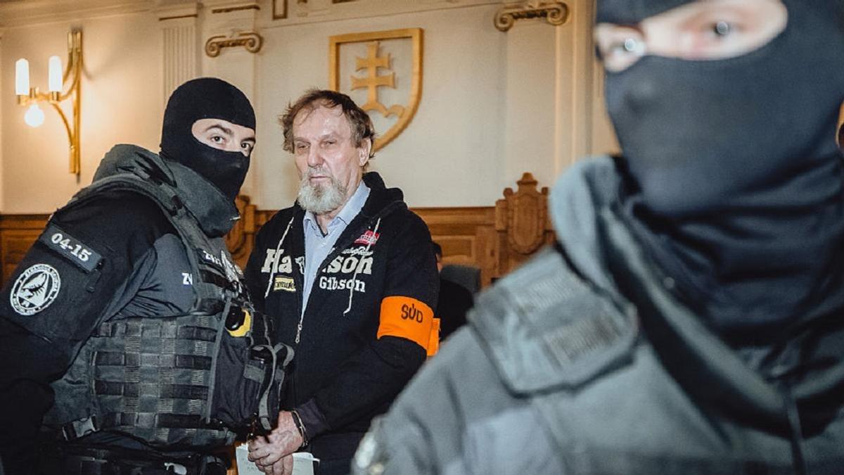 Юрай Центула в суде