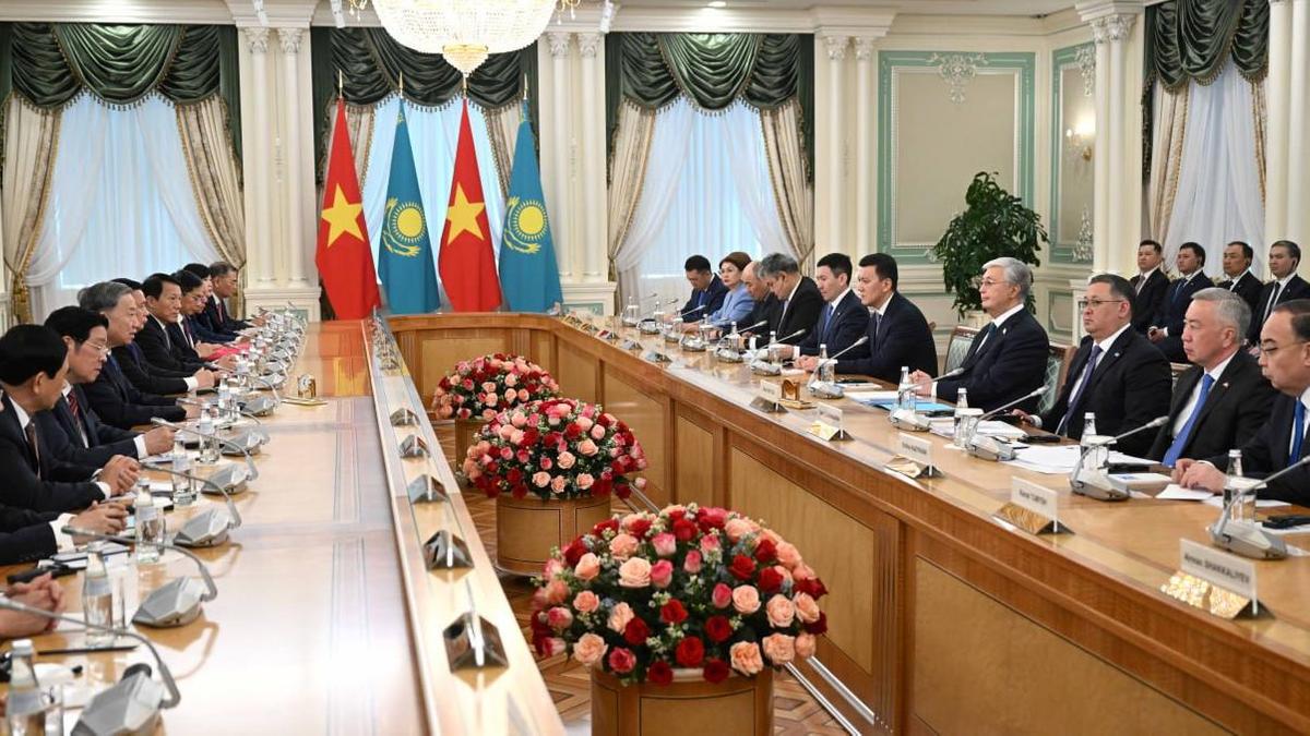 Переговоры между Казахстаном и Вьетнамом Переговоры между Казахстаном и Вьетнамом