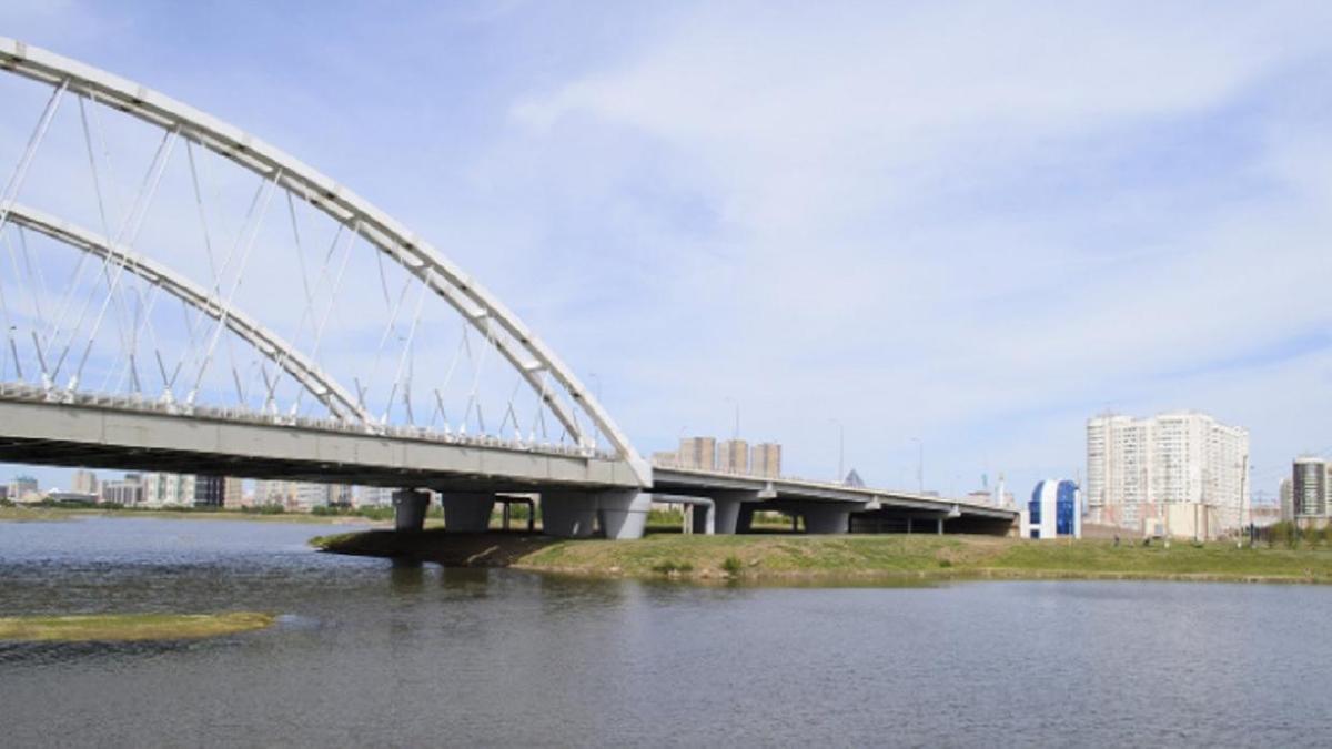 Мост Арыс в Астане Мост Арыс в Астане